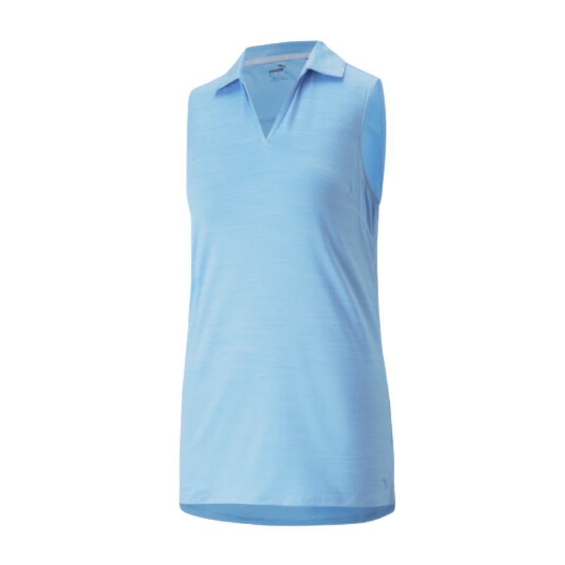 PUMA Women&#39;s Cloudspun Coast Sleeveless Golf Polo Women&#39;s Shirt Puma   