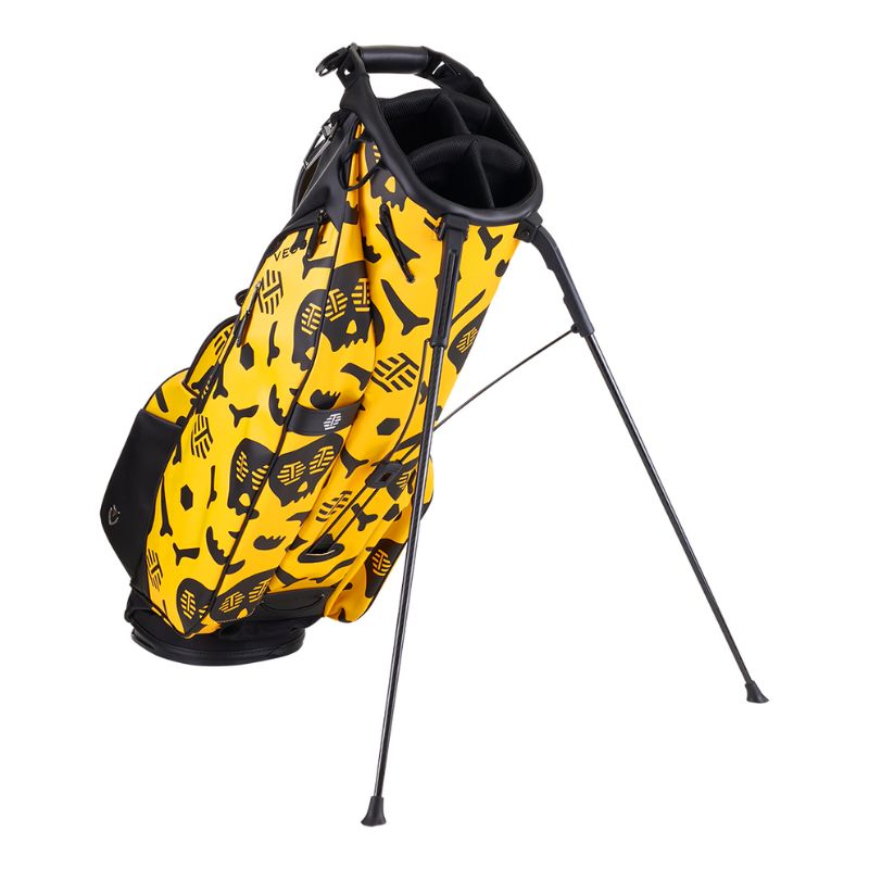 Bettinardi x Vessel Players 4 Skull &amp; Bones Yellow Premium Stand Bag Stand Bag Bettinardi   