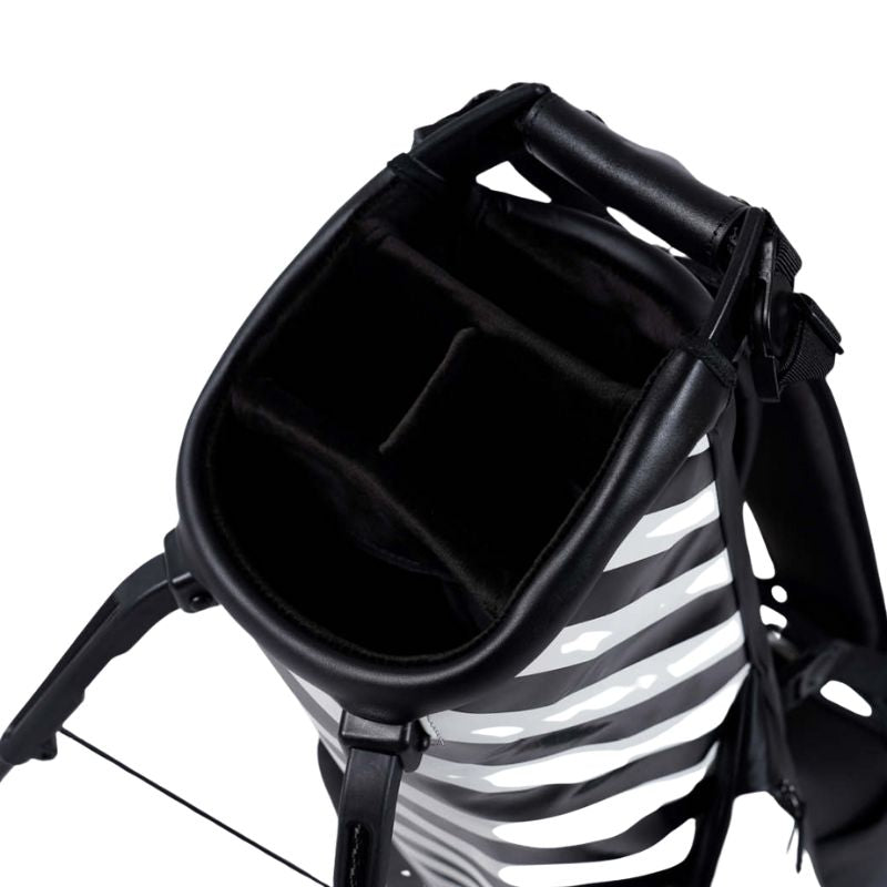 Bettinardi x Vessel VLS Lux Stinger Black &amp; White Premium Stand Bag Stand Bag Bettinardi   