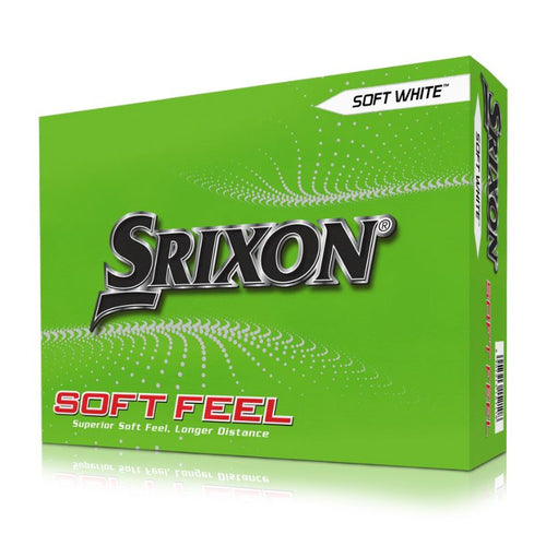 Srixon Soft Feel Golf Ball Golf Balls Srixon White  