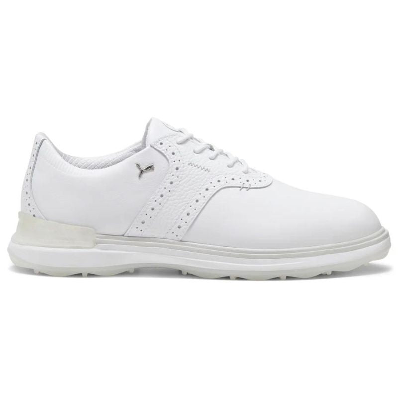 Puma AVANT Golf Shoes Men&#39;s Shoes Puma White/Ash Gray Medium 8