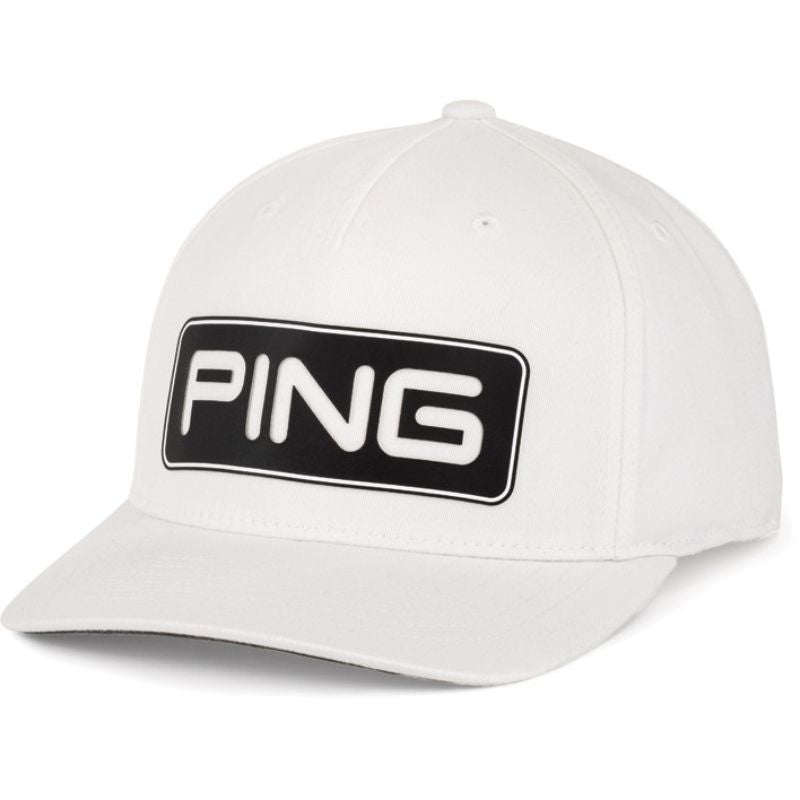 PING Tour Classic Snapback Hat Hat Ping White OSFA 