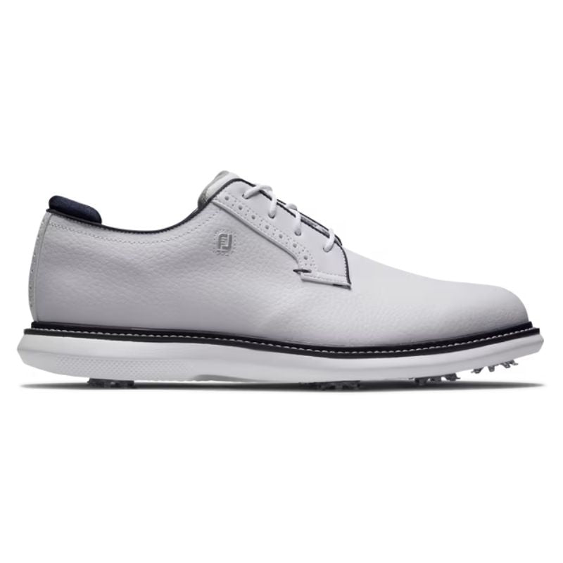 FootJoy Traditions Blucher Golf Shoe Men&#39;s Shoes Footjoy White Medium 8