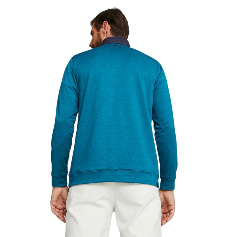 Puma CLOUDSPUN Colorblock Golf 1/4 Zip Men&#39;s Sweater Puma   