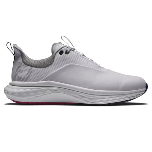 FootJoy Quantum Golf Shoe Men's Shoes Footjoy White/Blue/Pink Medium 8