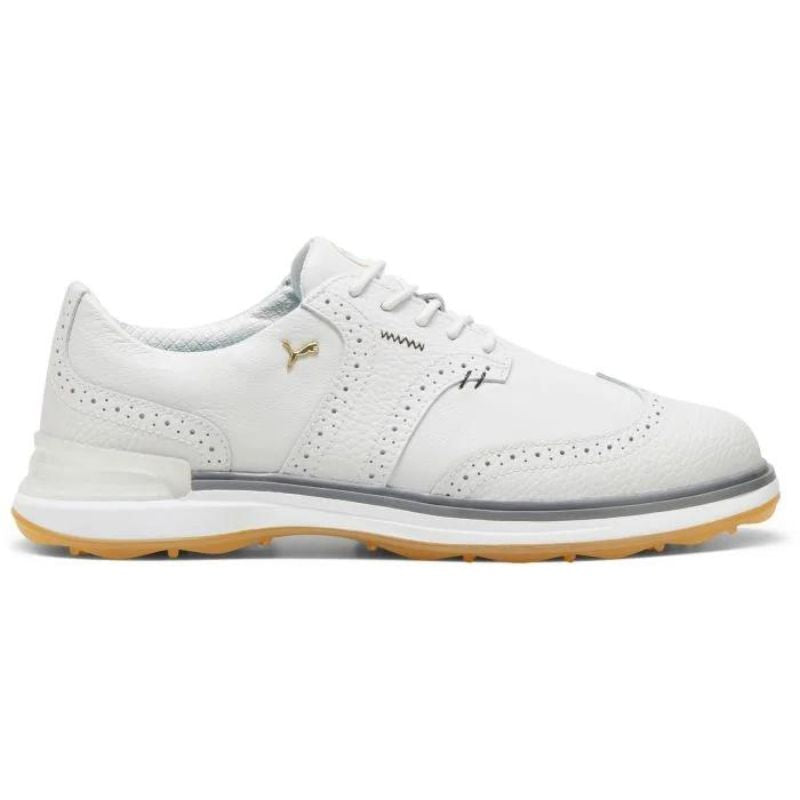 Puma AVANT Wingtip Golf Shoes Men&#39;s Shoes Puma Feather Gray/Slate Gray Medium 8