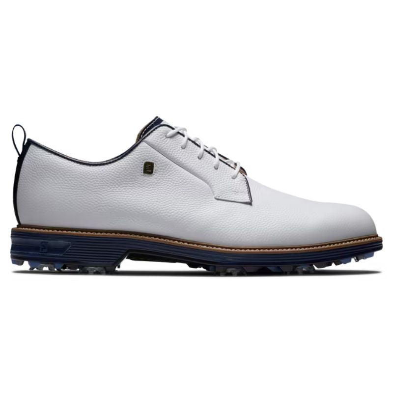 FootJoy Premiere Series Golf Shoe - Field Men&#39;s Shoes Footjoy White/Navy Medium 8