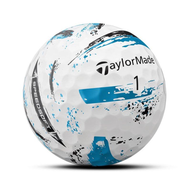 TaylorMade SpeedSoft Golf Ball - Ink Golf Balls Taylormade   
