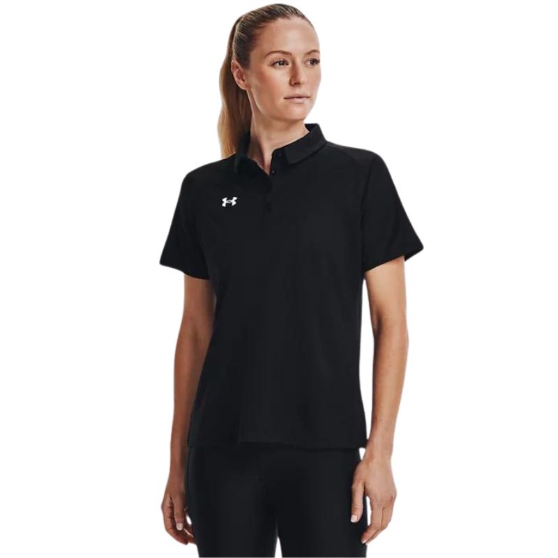 Under Armour Women&#39;s Tech Team Polo Women&#39;s Shirt Under Armour Black SMALL 