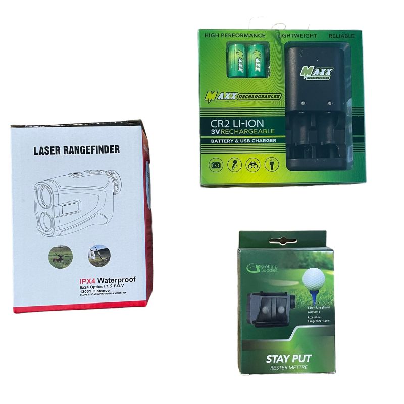 The Complete Rangefinder Package Rangefinder Golfing buddies   