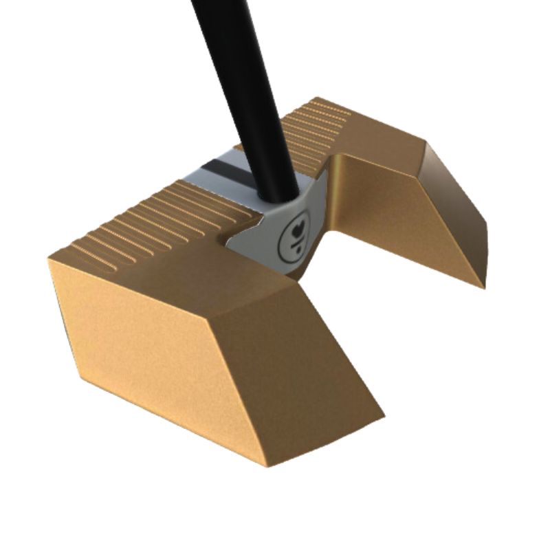 L.A.B. Golf MEZZ.1 MAX Putter - Broomstick - Adam Scott&#39;s Gamer (Thick Line Alignment) Putter L.A.B Golf Right 45&quot; Cappuccino (Black Accra Shaft)
