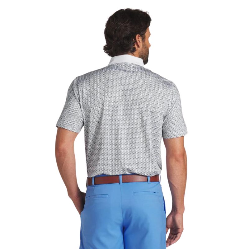 PUMA AP MATTR Iced Tea Golf Polo Men&#39;s Shirt Puma   