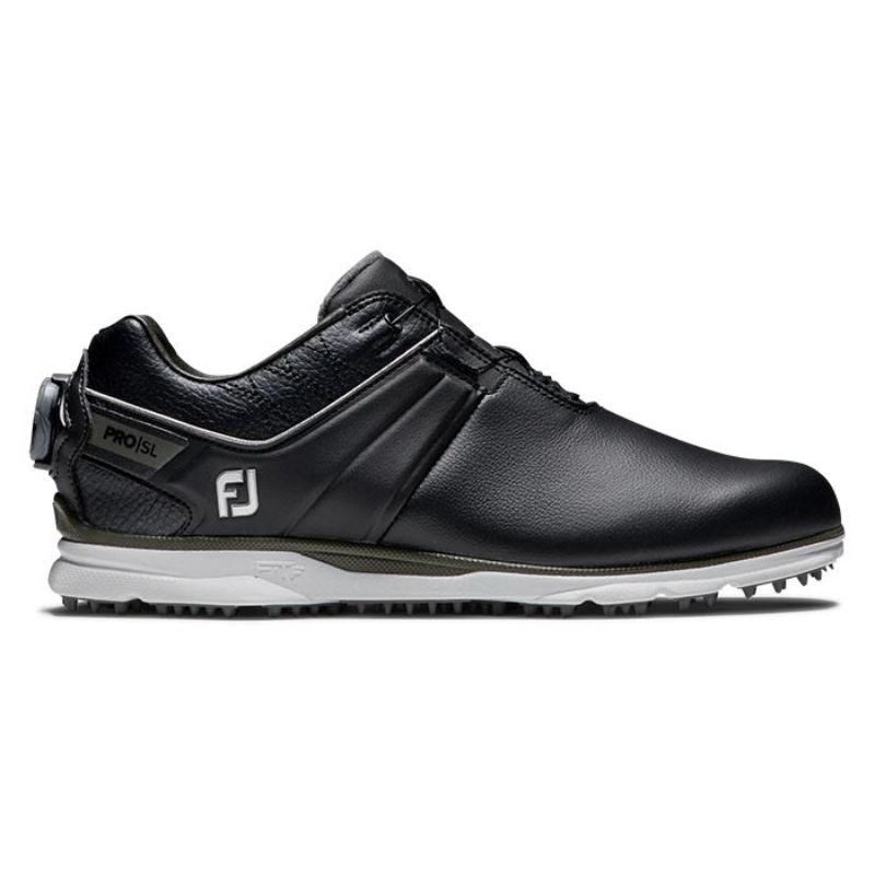 FootJoy Women&#39;s Pro SL BOA Golf Shoe Women&#39;s Shoes Footjoy Black/Charcoal Medium 5