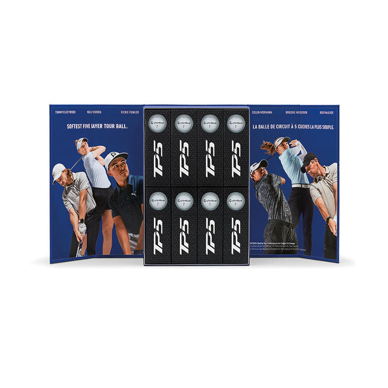 TaylorMade TP5 Golf Balls - Buy 3dz Get 4th Free (In stock &amp; ready to ship) Golf Balls Taylormade White  