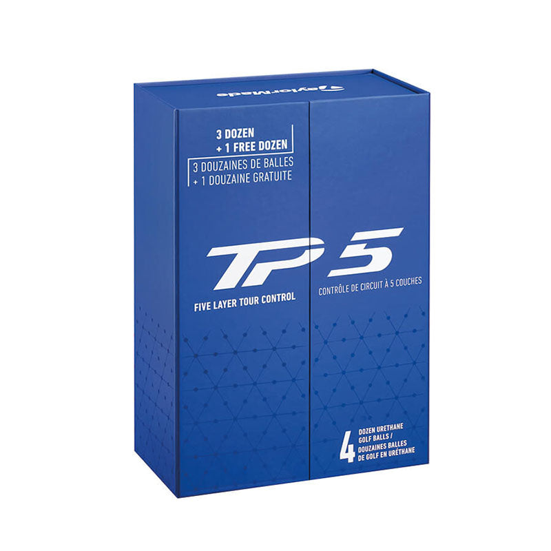TaylorMade TP5 Golf Balls - Buy 3dz Get 4th Free (In stock &amp; ready to ship) Golf Balls Taylormade   