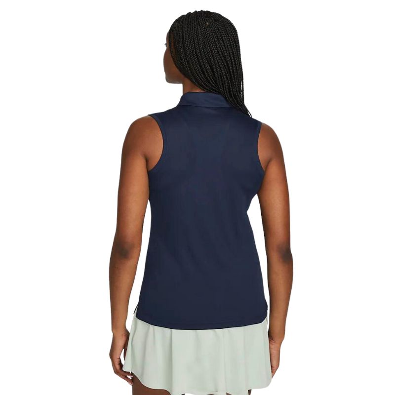 Nike Women&#39;s Dri-FIT Victory Sleeveless Golf Polo Women&#39;s Shirt Nike   