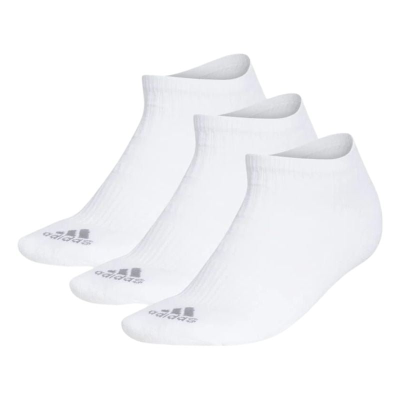 adidas Women's Comfort Low Golf Socks - 3 - Pack White