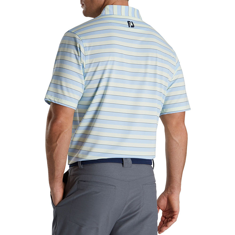 FootJoy Regency Stripe Lisle Self Collar - Previous Season Style Men&#39;s Shirt Footjoy   