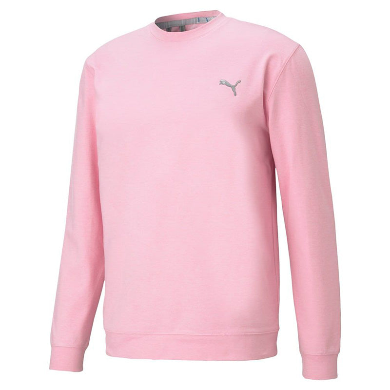 Puma CLOUDSPUN Crewneck - Previous Season Men&#39;s Sweater Puma Pink SMALL 