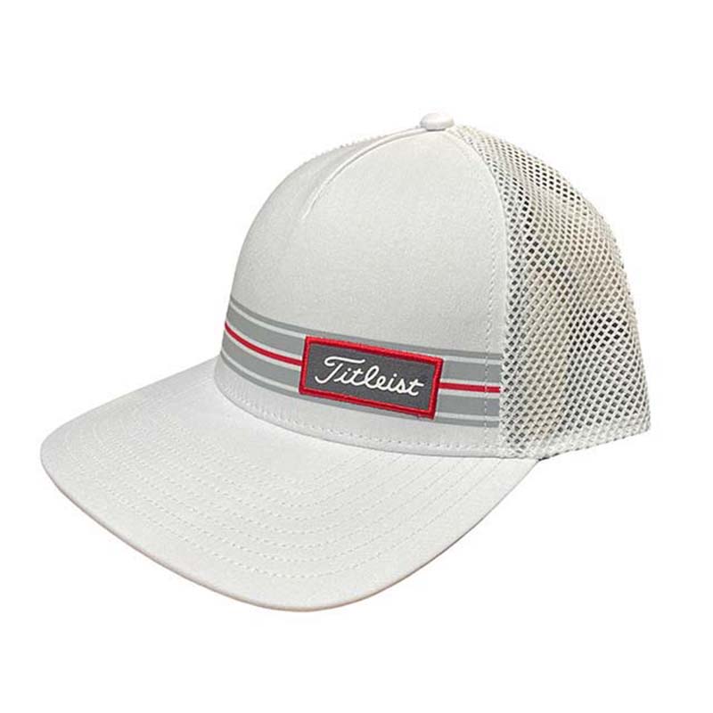 Titleist Surf Stripe Laguna Adjustable Hat Hat Titleist Red OSFA 
