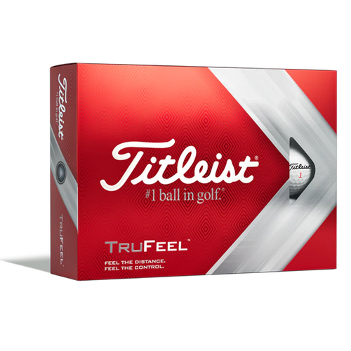Titleist TruFeel Golf Balls - Previous Season Golf Balls Titleist White  