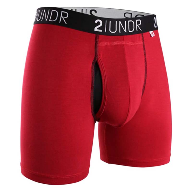2UNDR Swing Shift Boxer Brief Underwear 2UNDR Red MEDIUM 