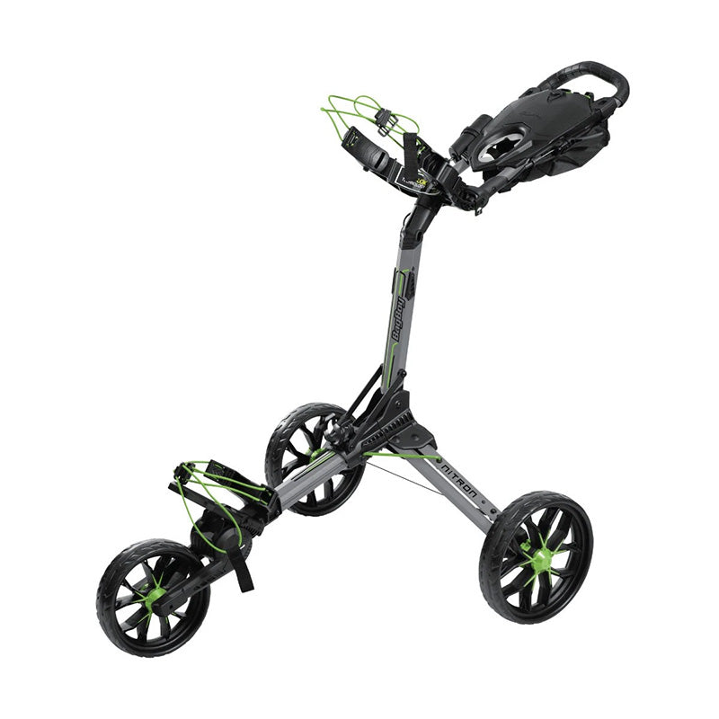 Bag Boy Nitron Auto-Open Push Cart Carts Bag Boy Green  