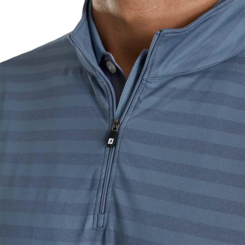 FootJoy Tonal Stripe Peached Jersey 1/4 Zip - Previous Season Style Men&#39;s Sweater Footjoy   
