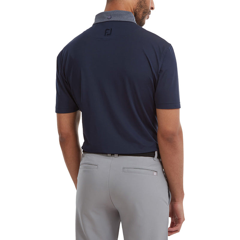 FootJoy Tonal Trim Solid Pocket Lisle Polo - Previous Season Style Men&#39;s Shirt Footjoy   