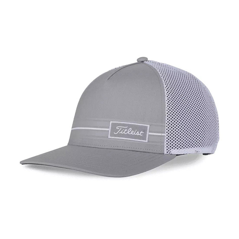 Titleist Surf Stripe Laguna Adjustable Hat Hat Titleist Grey/White OSFA 