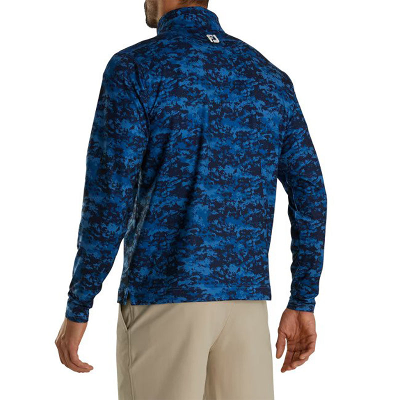 FootJoy Cloud Camo Print Mid-Layer 1/4 Zip - Previous Season Style Men&#39;s Sweater Footjoy   