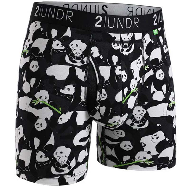 2UNDR Swing Shift Boxer Brief Underwear 2UNDR Pandas MEDIUM 