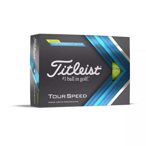 Titleist Tour Speed Golf Balls - Previous Season Golf Balls Titleist Yellow  