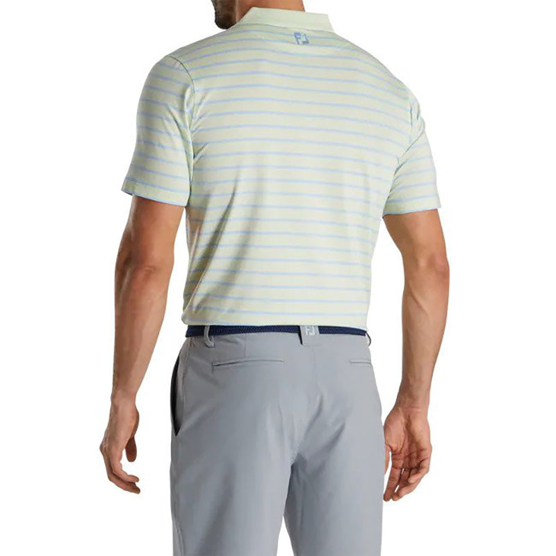 FootJoy Nautical Stripe Lisle Self Collar - Previous Season Style Men&#39;s Shirt Footjoy   