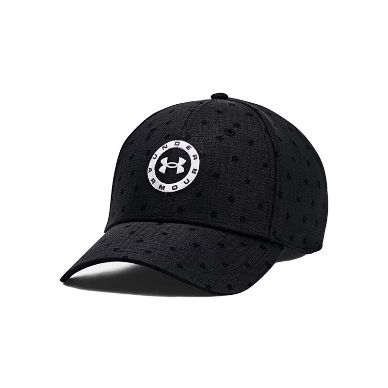 Under Armour Jordan Spieth Tour Adjustable Hat Hat Under Armour Black OSFA 