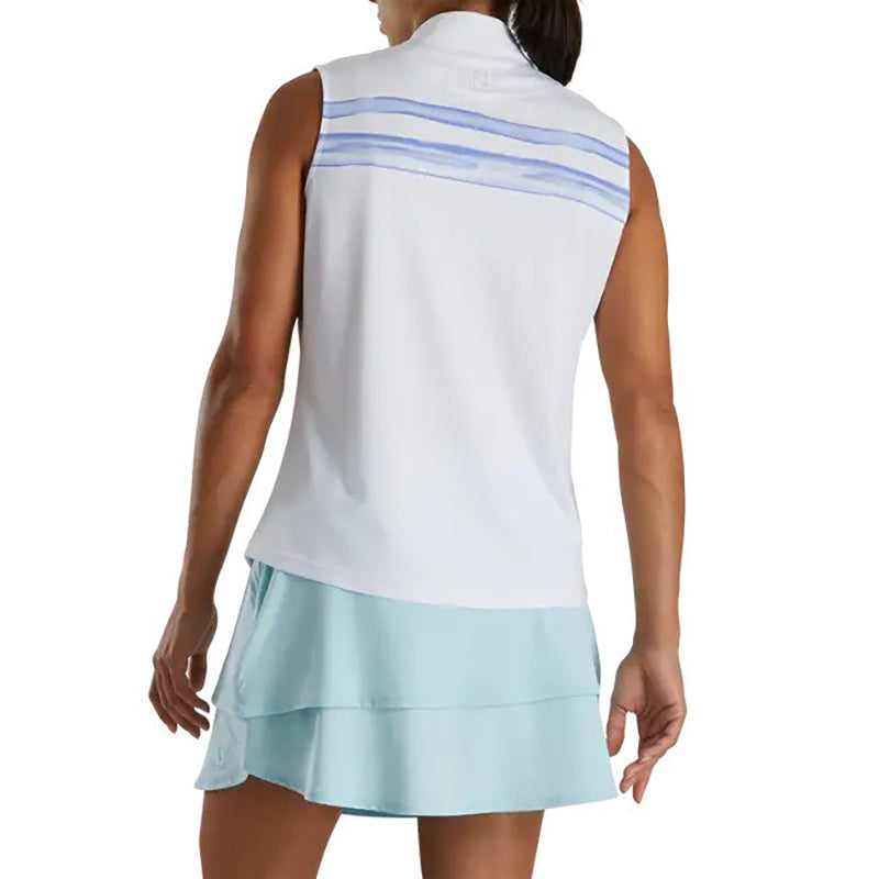 FootJoy Women&#39;s Sleeveless Watercolor Block Shirt - Previous Season Style Women&#39;s Shirt Footjoy   
