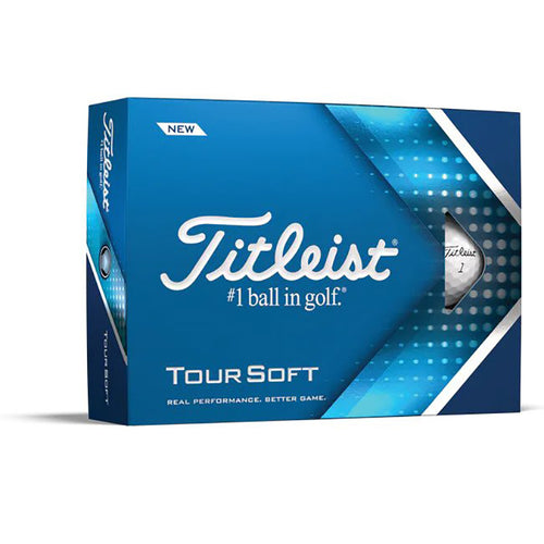 Titleist Tour Soft Golf Balls - Previous Season Golf Balls Titleist White  