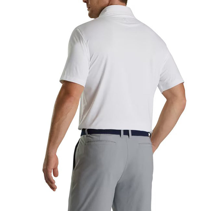 FootJoy Solid Lisle Set On Placket Polo - Previous Season Style Men&#39;s Shirt Footjoy   
