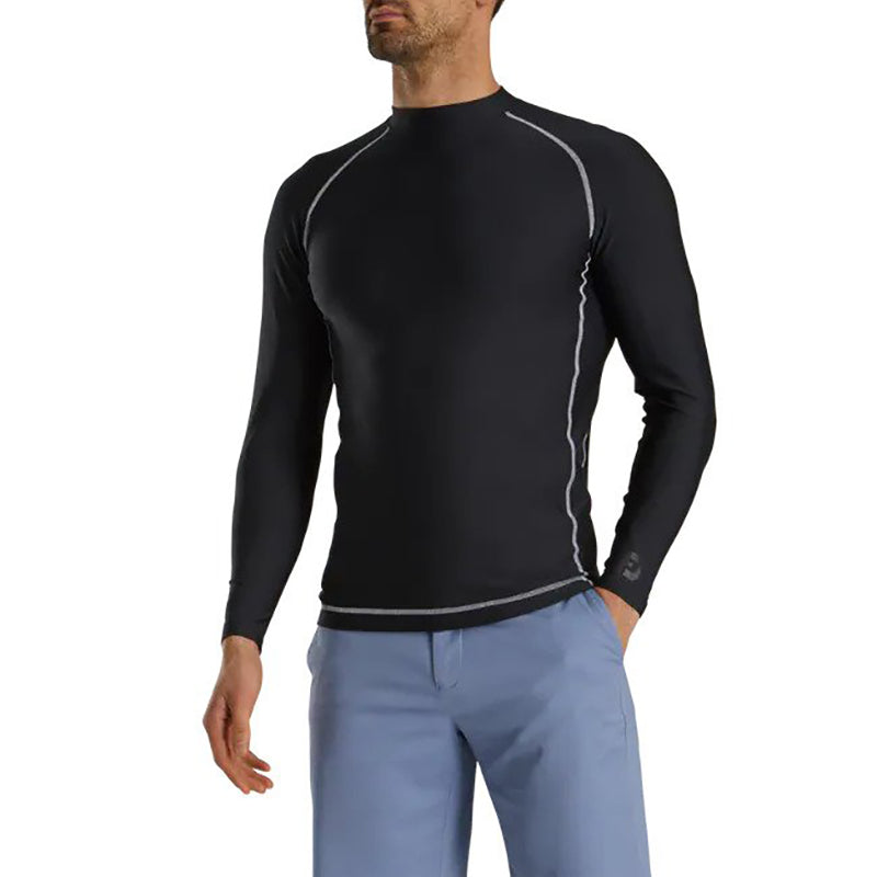 FootJoy Thermal Base Layer Shirt Men&#39;s Shirt Footjoy Black MEDIUM 