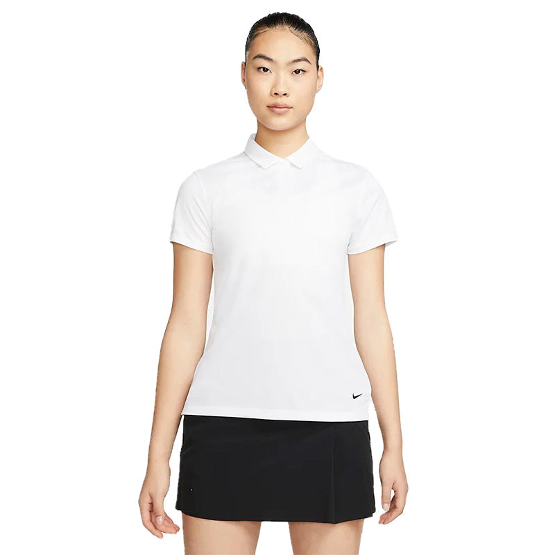 Nike Women&#39;s Dri-FIT Victory Polo Women&#39;s Shirt Nike White SMALL 