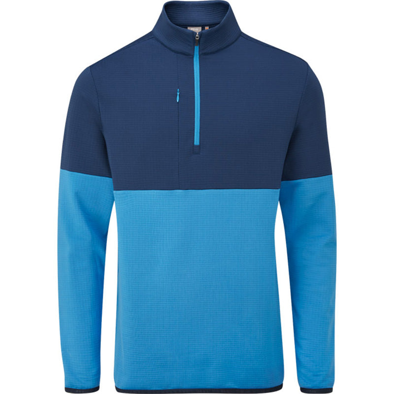 PING Nexus 1/4 Zip Men&#39;s Sweater Ping Oxford Blue MEDIUM 