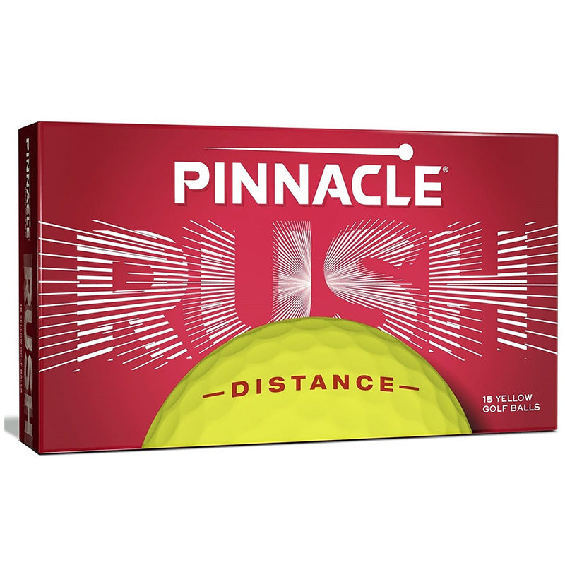 Pinnacle Rush Golf Balls - 15 pack Golf Balls Pinnacle Yellow  