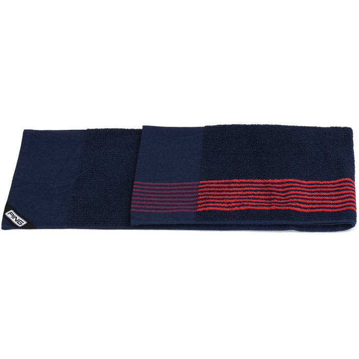 PING Players Towel Towel Ping Navy/Red/White  