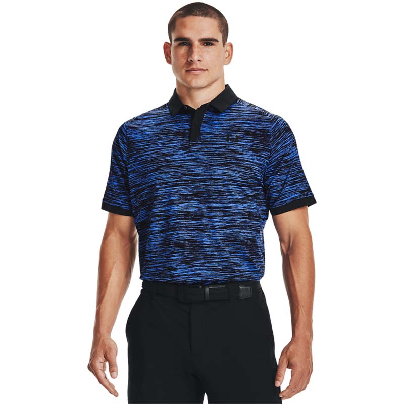 Under Armour Iso-Chill ABE Twist Polo Men&#39;s Shirt Under Armour Blue SMALL 