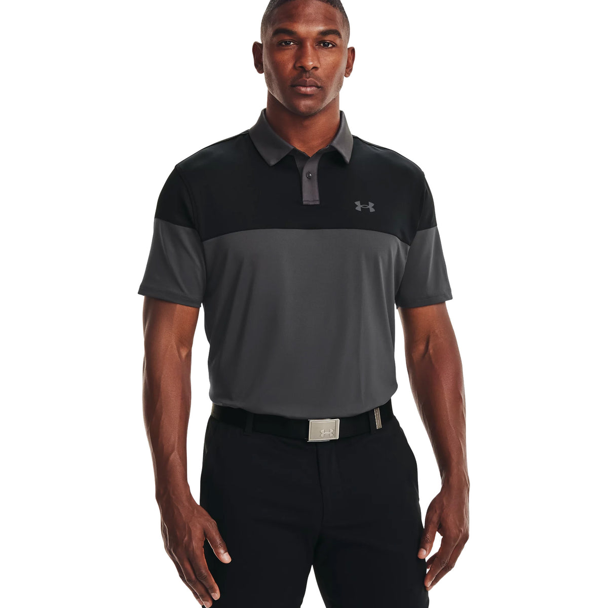Under Armour T2G Blocked Polo Men&#39;s Shirt Under Armour Black SMALL 