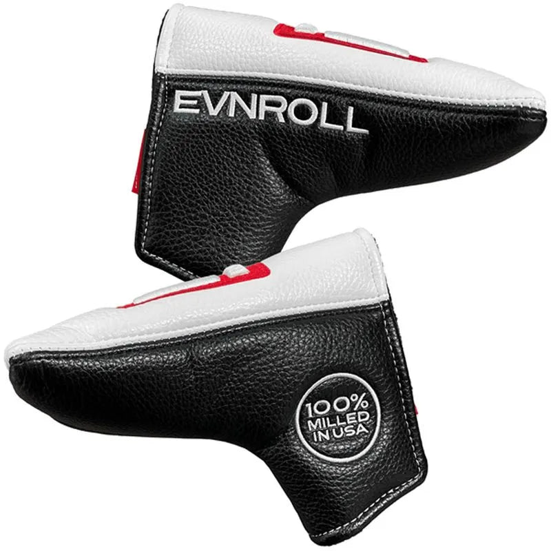 EVNROLL EV2B Black MidBlade Putter - Short Slant Putter EVNROLL