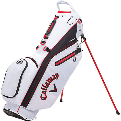 Callaway 2021 Fairway C Double Strap Stand Bag Stand Bag Callaway White/Black/Red