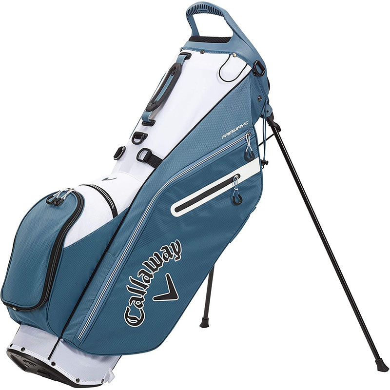Callaway 2021 Fairway C Double Strap Stand Bag Stand Bag Callaway Shale/White/Black