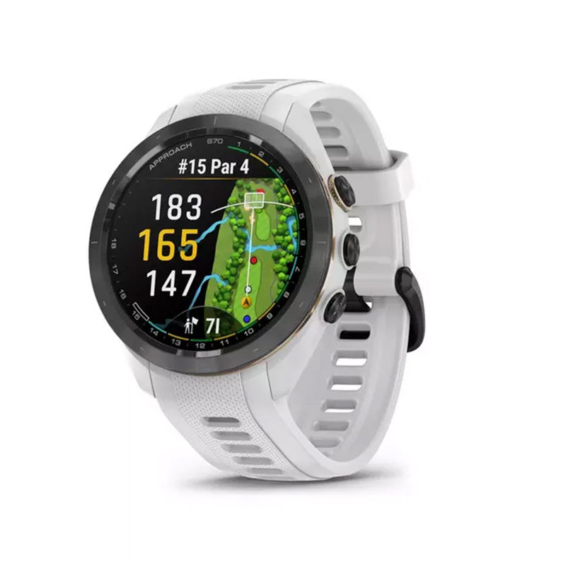 Garmin Approach S70 GPS Watch - 42mm GPS Garmin White 42mm 