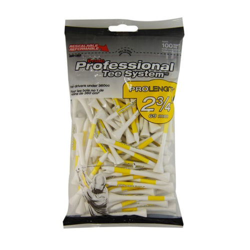 Pride Performance Wooden Golf Tees - 2 3/4" - White (100pk) White